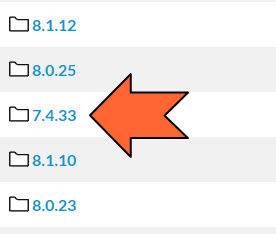 PHP 7.4系の最終バージョン